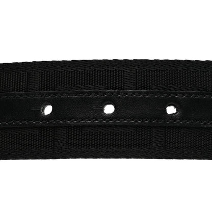 Versace Calfskin Canvas La Medusa Belt 95 38 Black 5 of 6