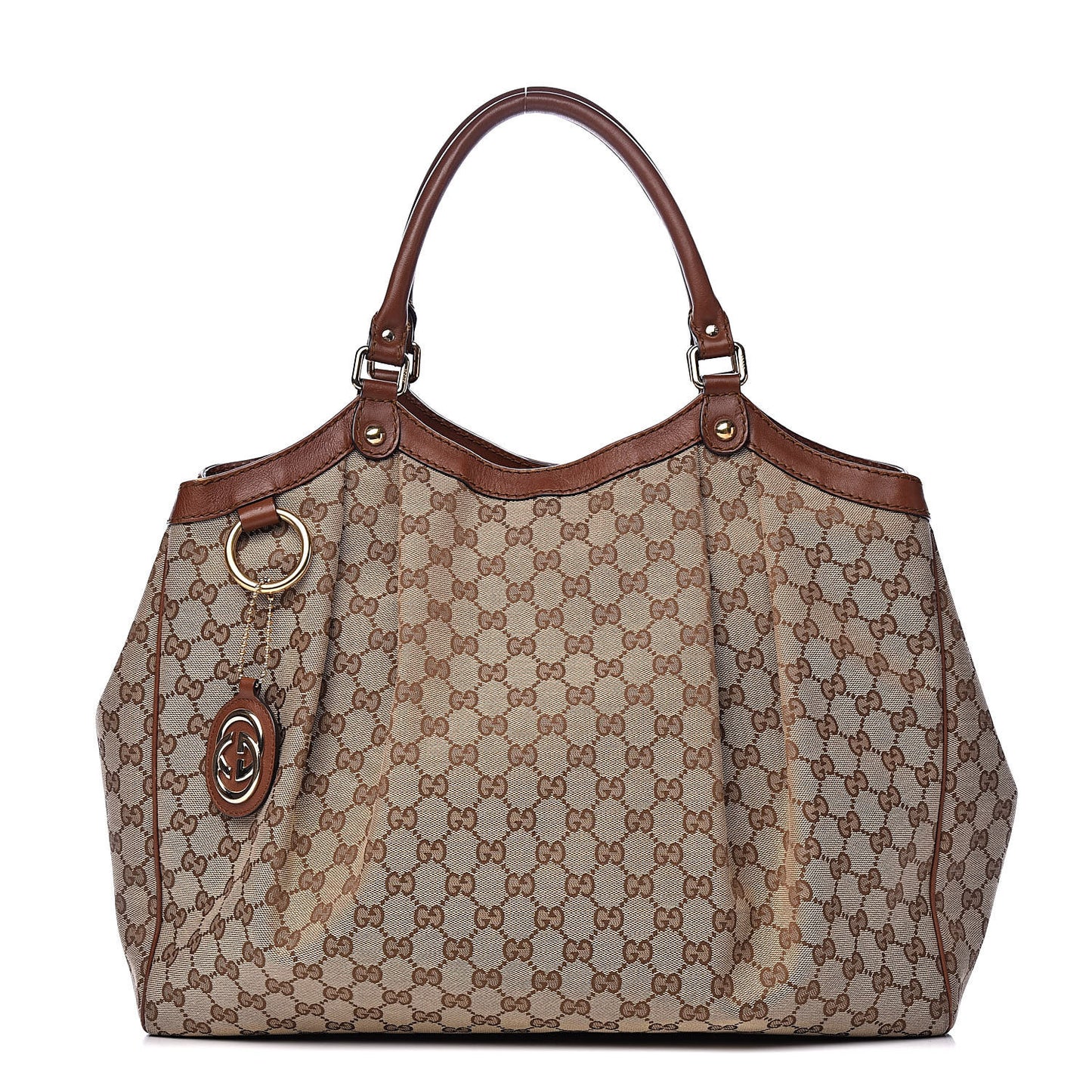 Monogram Large Sukey Tote Brown