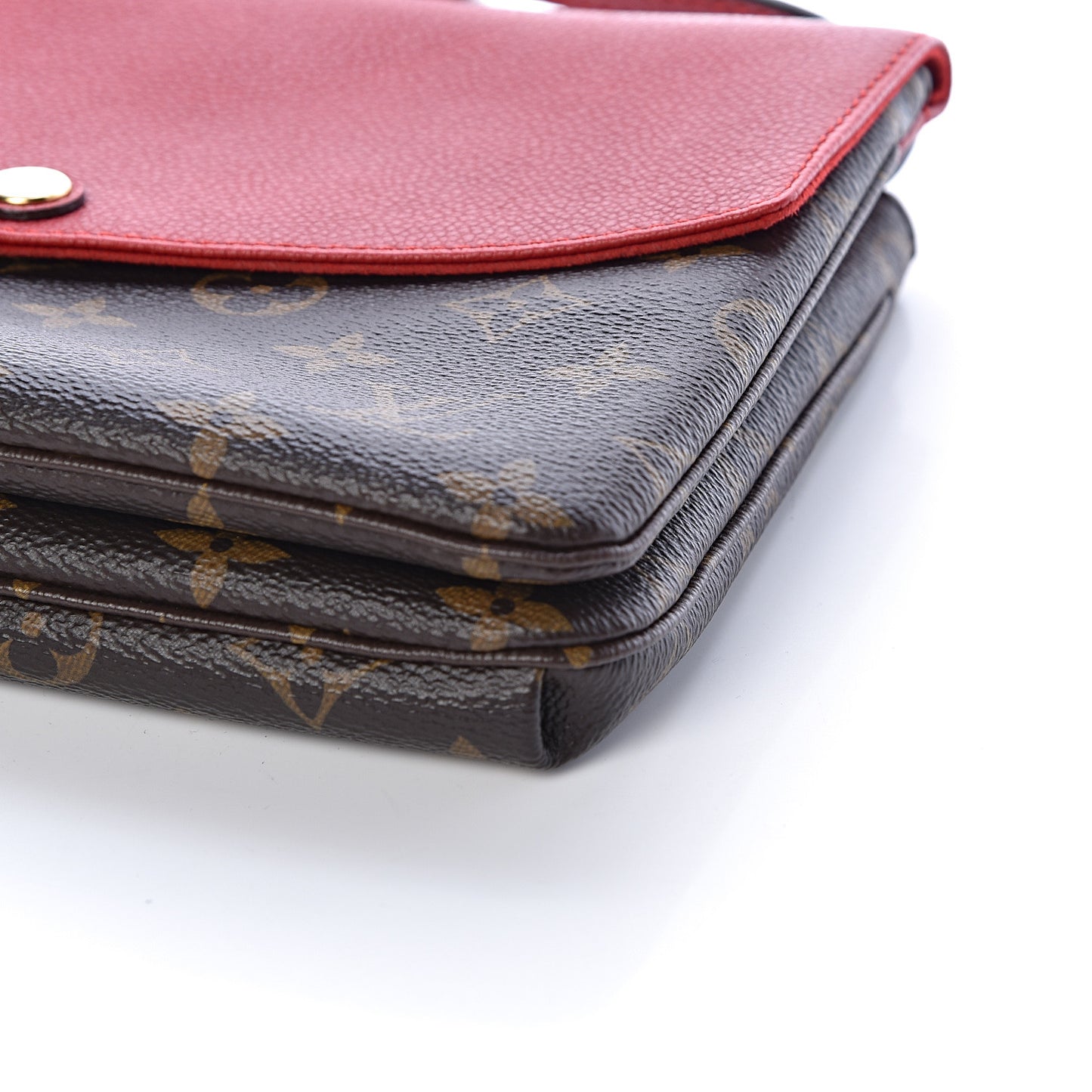 Monogram Twice Pochette Cherry