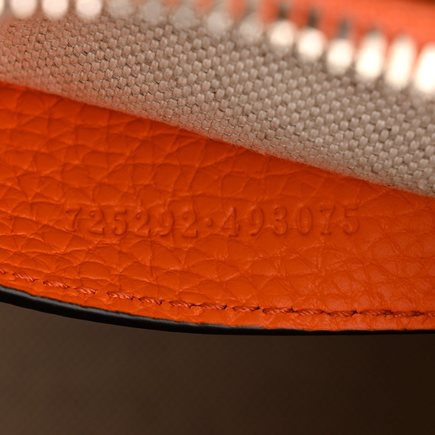 Gucci Piuma Calfskin Jumbo GG Embossed Mini Duffle Bag Good Orange 7 of 10