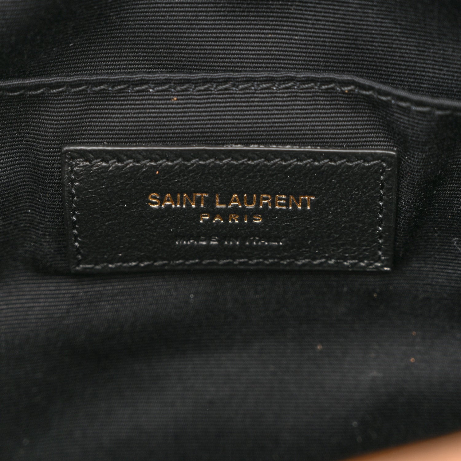 Saint Laurent Calfskin Matelasse Monogram Lou Camera Bag Cinnamon 6 of 11