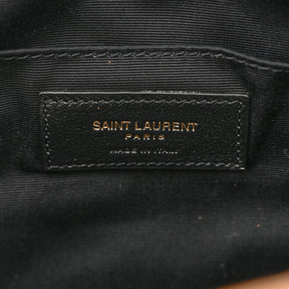 Saint Laurent Calfskin Matelasse Monogram Lou Camera Bag Cinnamon 6 of 11