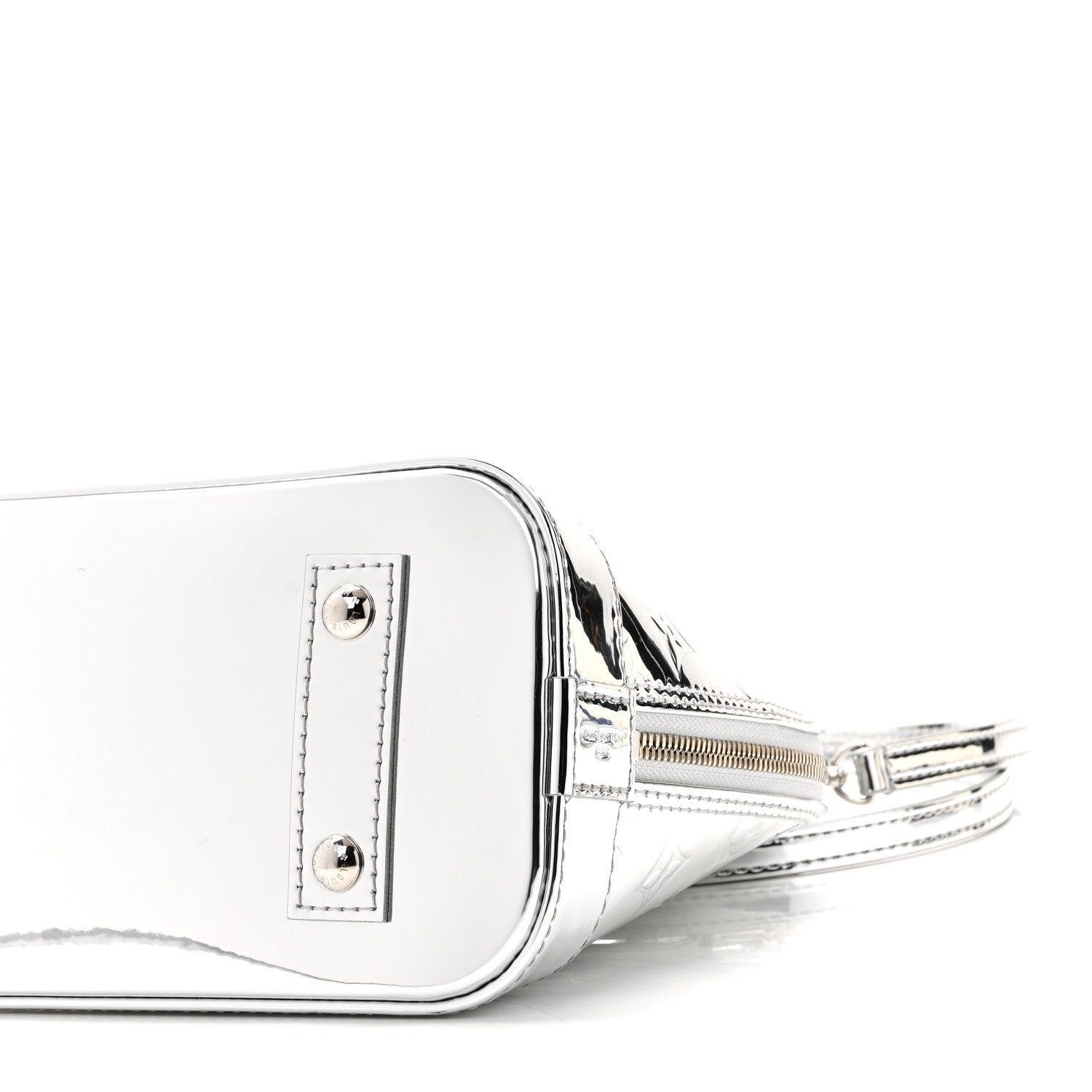 Louis Vuitton Monogram Miroir Alma BB Silver 9 of 10