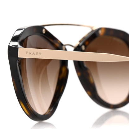 Prada Cinema Sunglasses SPR 12Q Tortoise Gold 7 of 8