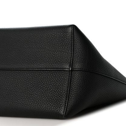 The Row Grained Calfskin Medium N/S Park Tote Black 9 of 10