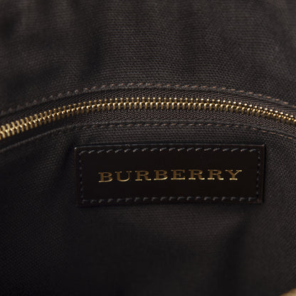 Burberry Haymarket Check Small Primrose Crossbody Bag Chocolate 11 of 12