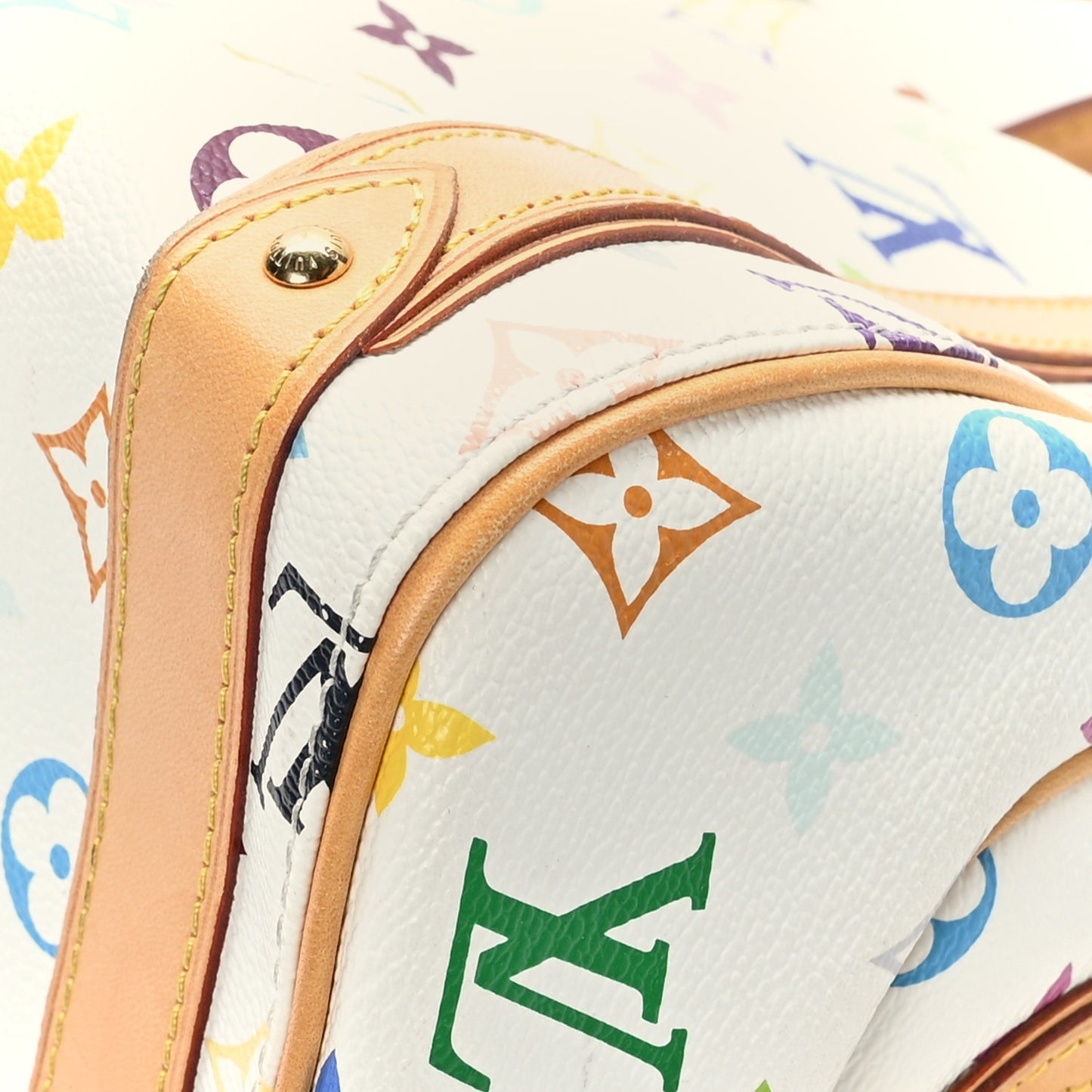 Monogram Multicolor Priscilla White