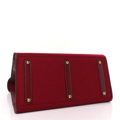 Hermes Felt Barenia Feu2Dou Rouge Vif Rouge H 4 of 11