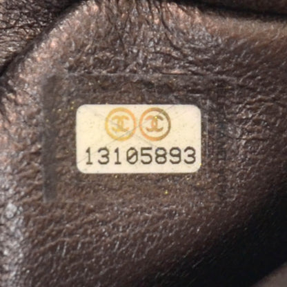 Chanel Lambskin Maxi Single Flap Dark Metallic Grey 9 of 10