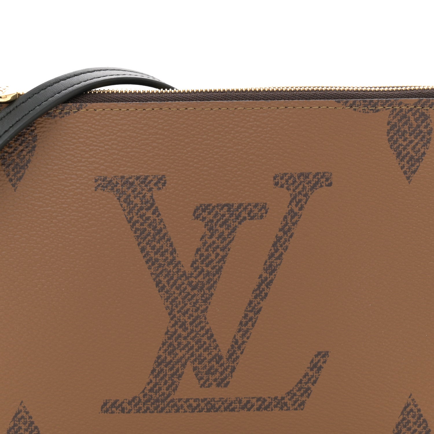 Louis Vuitton Reverse Monogram Giant Double Zip Pochette 8 of 11
