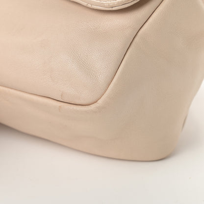 Chanel Lambskin Medium Soft and Chain Flap Beige 10 of 14