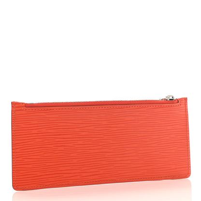 Louis Vuitton Epi Josephine Wallet Zippered Insert Piment 3 of 7