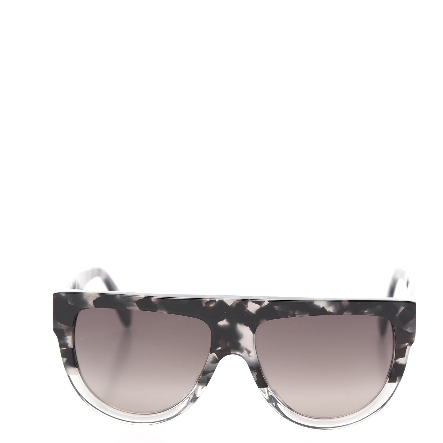 Celine Acetate Aviator Sunglasses CL400011 Grey Black 2 of 6