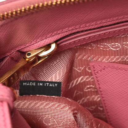 Prada Saffiano Medium Galleria Double Zip Tote Geranio 8 of 9