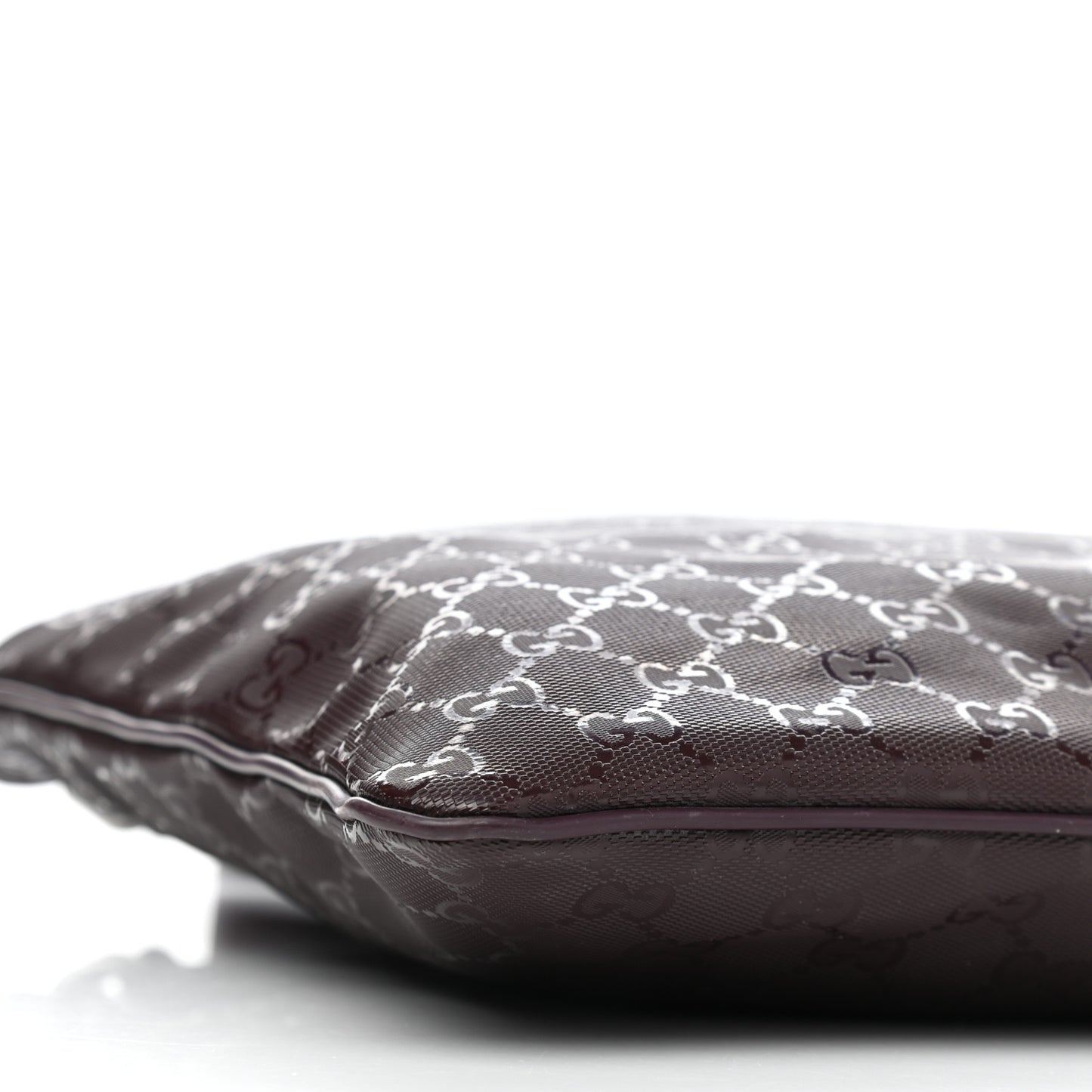 Imprime Monogram Small Flat Messenger Bag Bordeaux