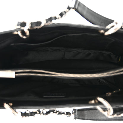 Chanel Caviar Quilted Grand Shopping Tote GST Black 5 of 11
