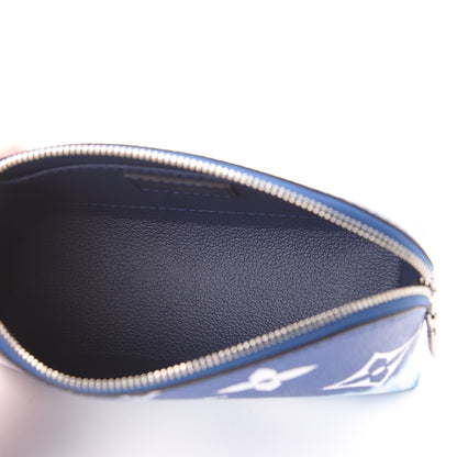 Louis Vuitton Monogram Giant Escale Cosmetic Pouch Blue 5 of 10