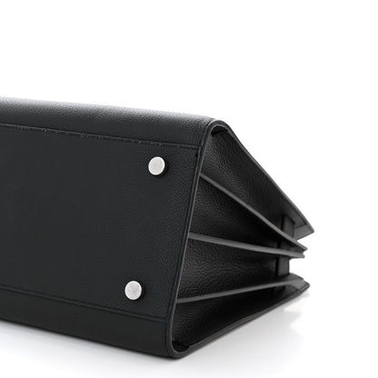 Saint Laurent Grained Calfskin Small Sac De Jour Black 10 of 10