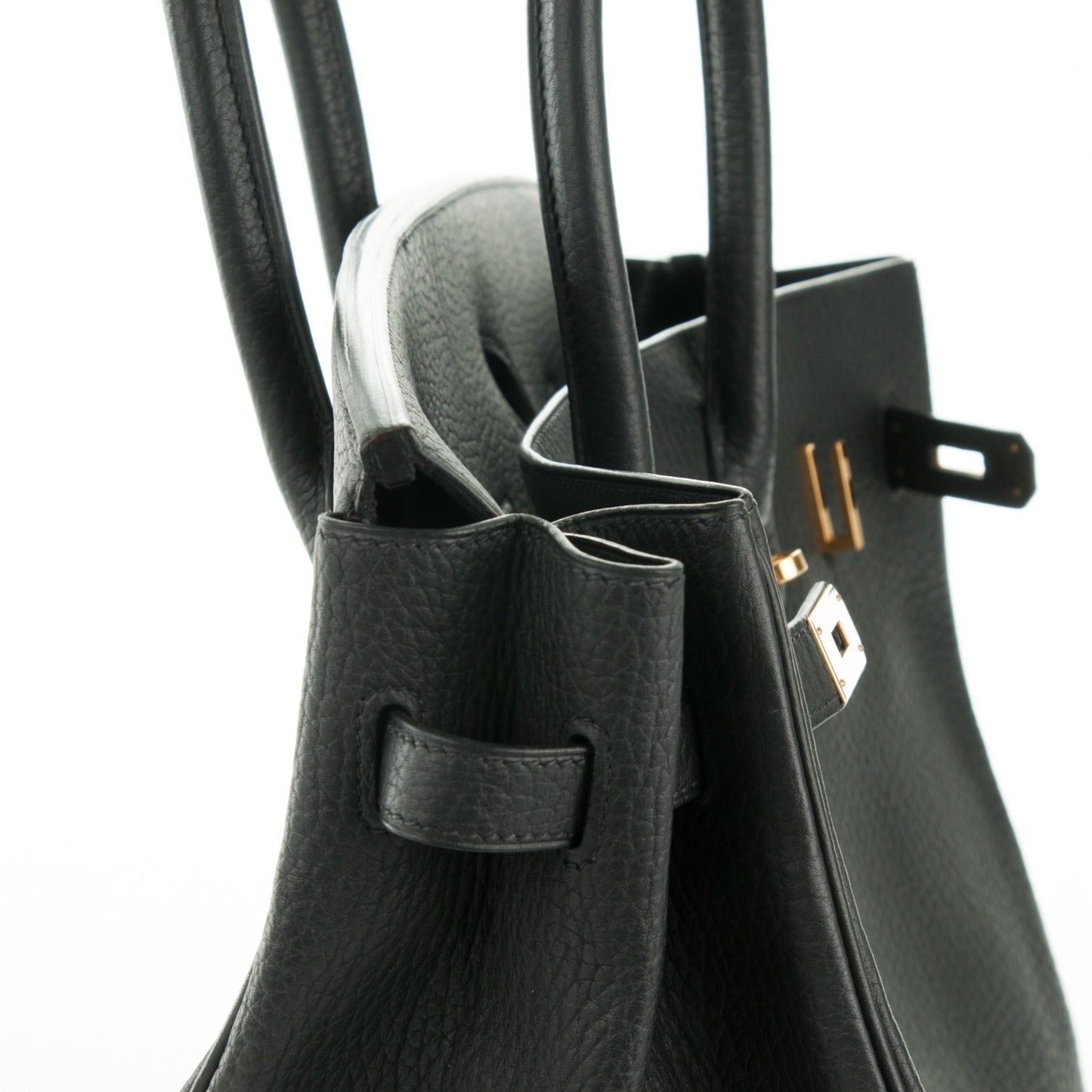Taurillon Clemence Birkin 35 Black