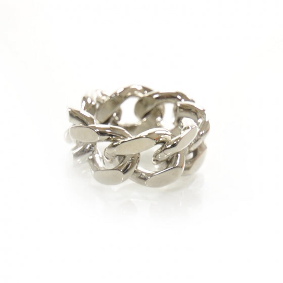 Palladium Chain Scarf Ring
