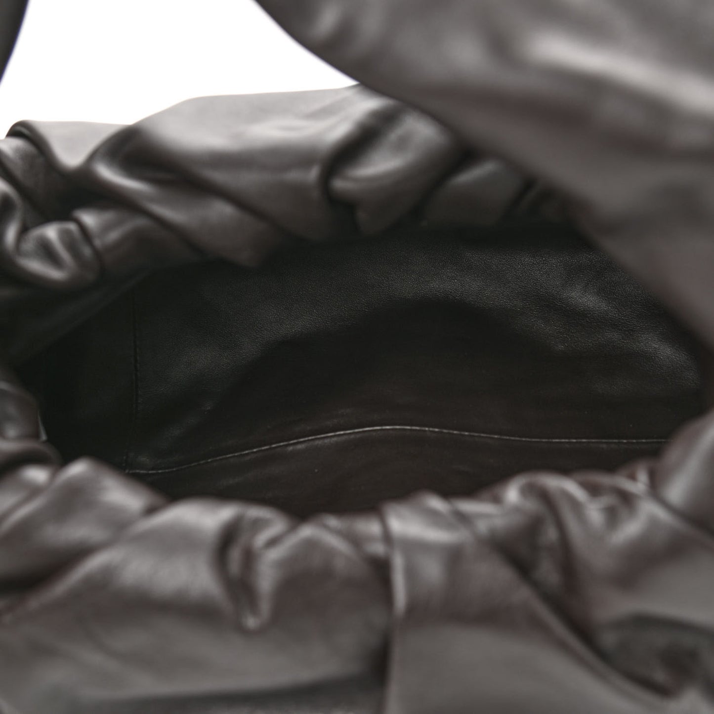 Smooth Butter Calfskin Small The Shoulder Pouch Fondente