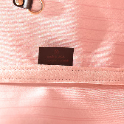 Louis Vuitton Damier Ebene Neo Neverfull MM Rose Ballerine 7 of 13