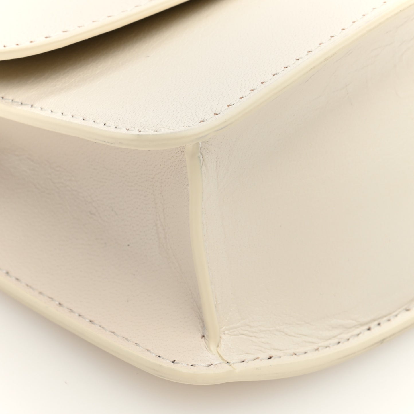 Smooth Calfskin The Sofia E/W Crossbody Ivory