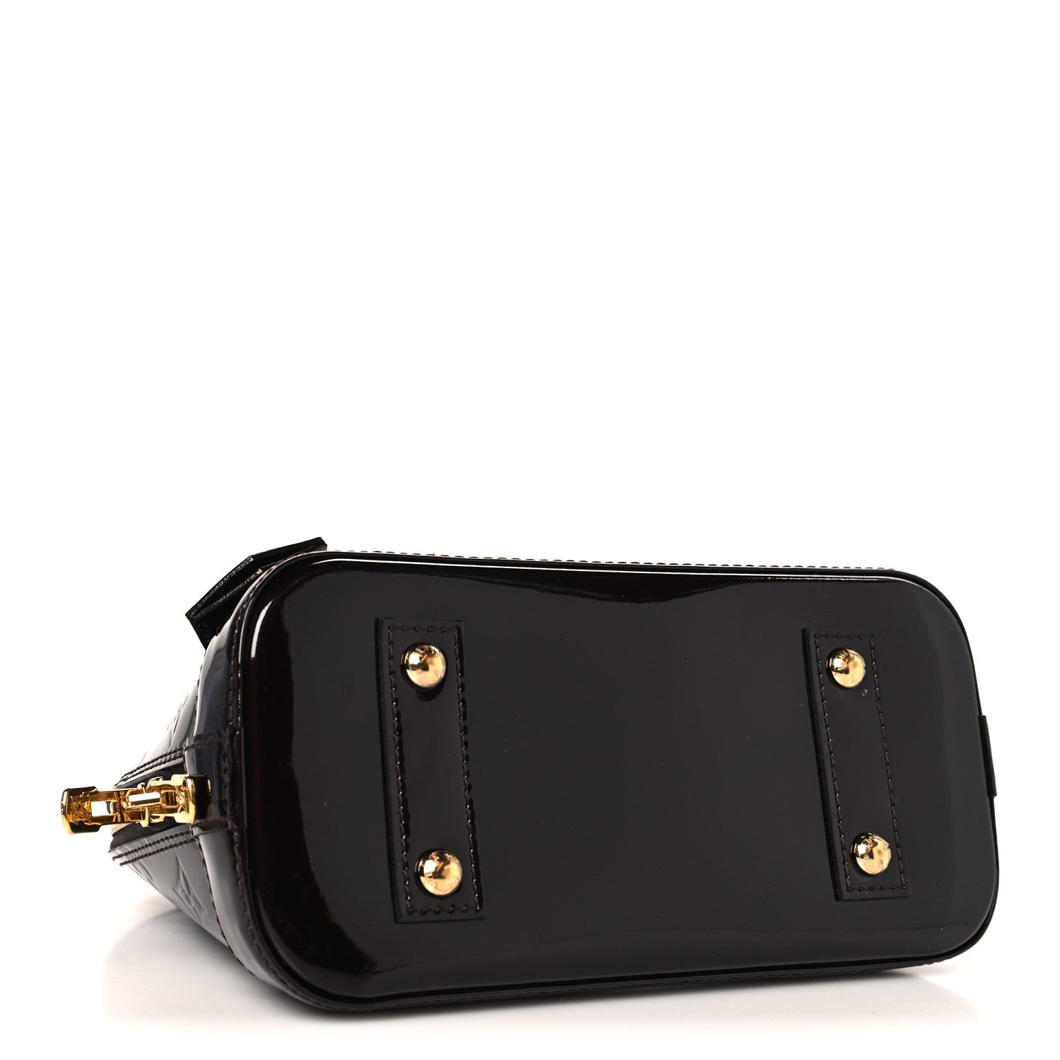 Louis Vuitton Vernis Alma BB Amarante 4 of 9
