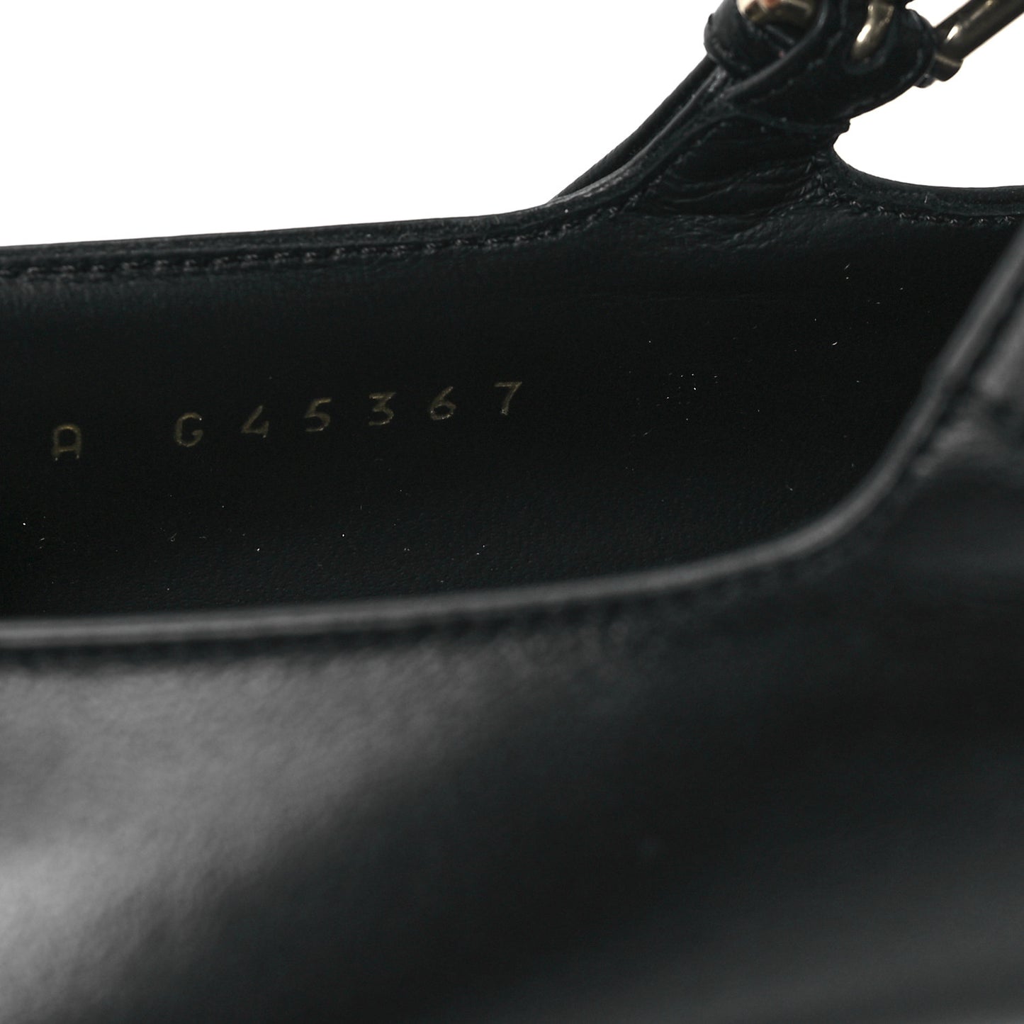 Lambskin Mary Jane Platform Pumps 41 Black