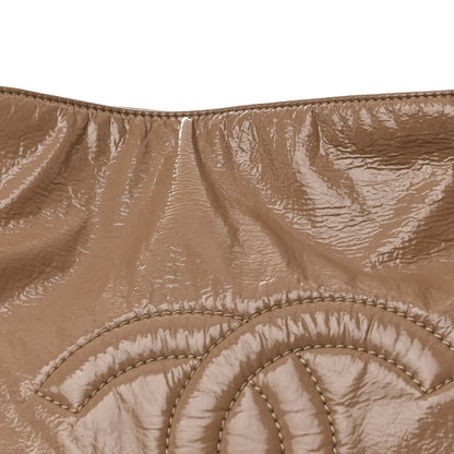 Chanel Vinyl Rodeo Tote Beige 8 of 11