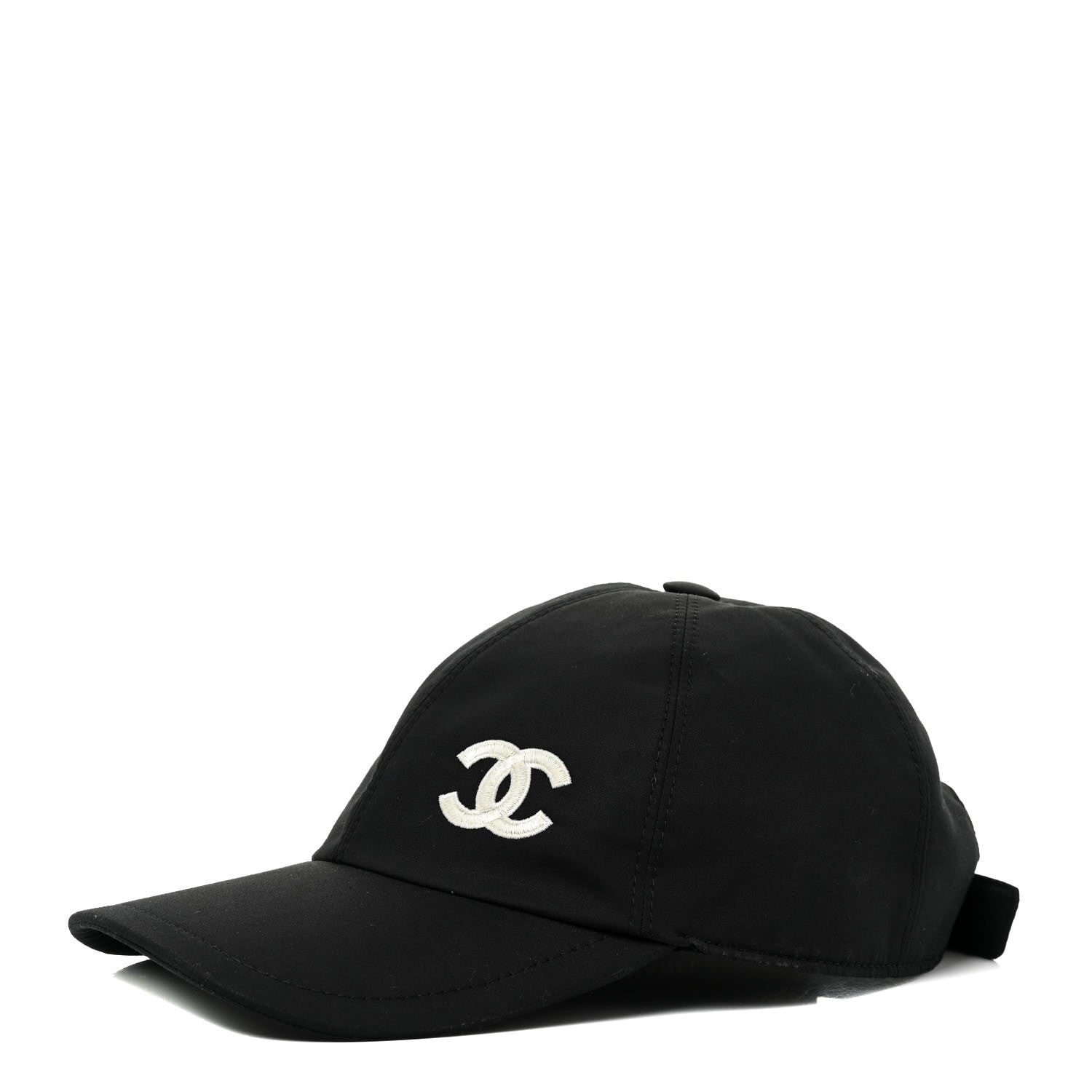 Chanel Cotton CC Cap Hat Black 1 of 10