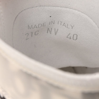 Christian Dior Technical Canvas Oblique B23 High Top Sneakers 40 White Black 9 of 10