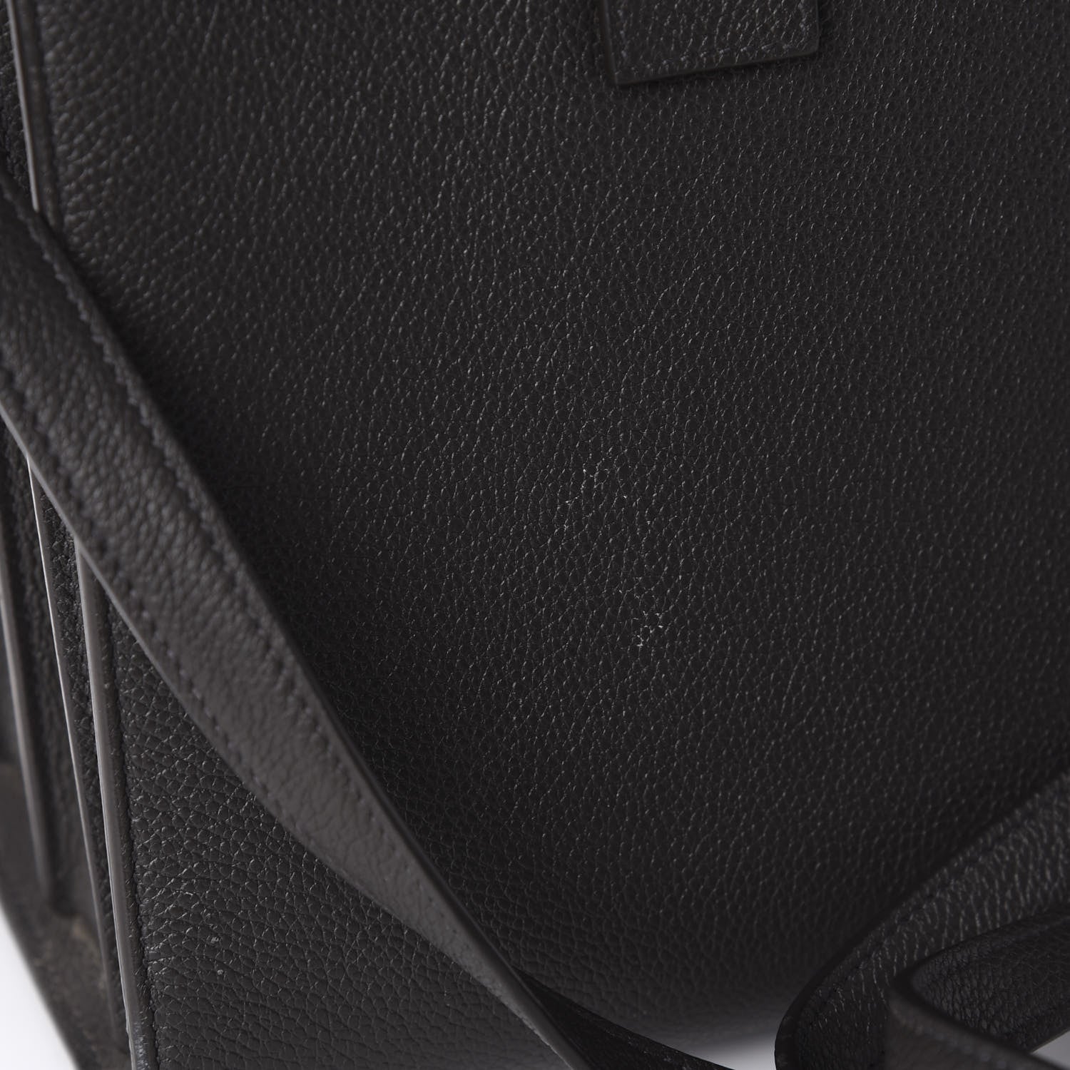 Saint Laurent Grained Calfskin Baby Sac De Jour Black 12 of 20
