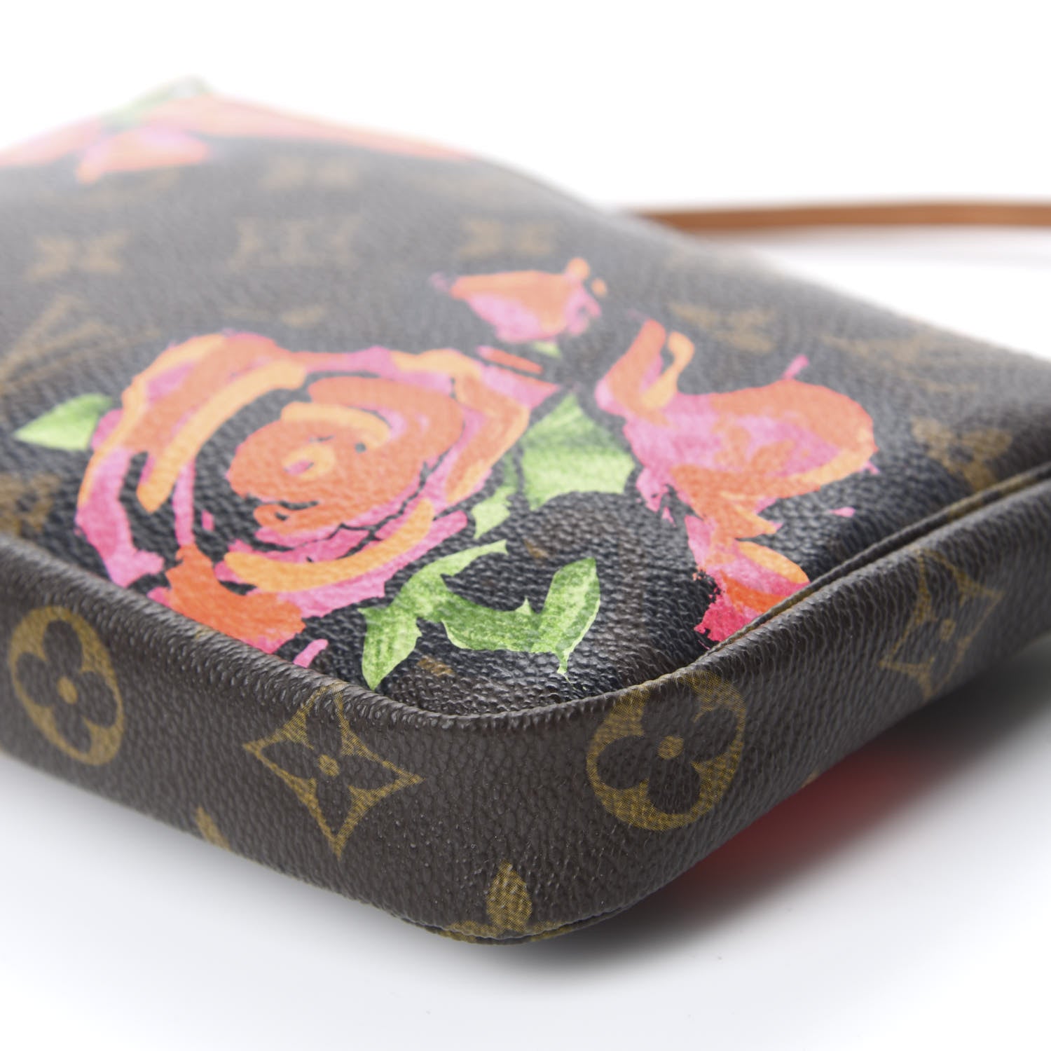 Louis Vuitton Monogram Roses Pochette Accessories 7 of 10