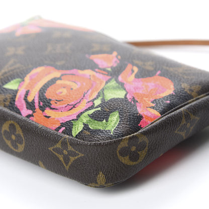 Louis Vuitton Monogram Roses Pochette Accessories 7 of 10