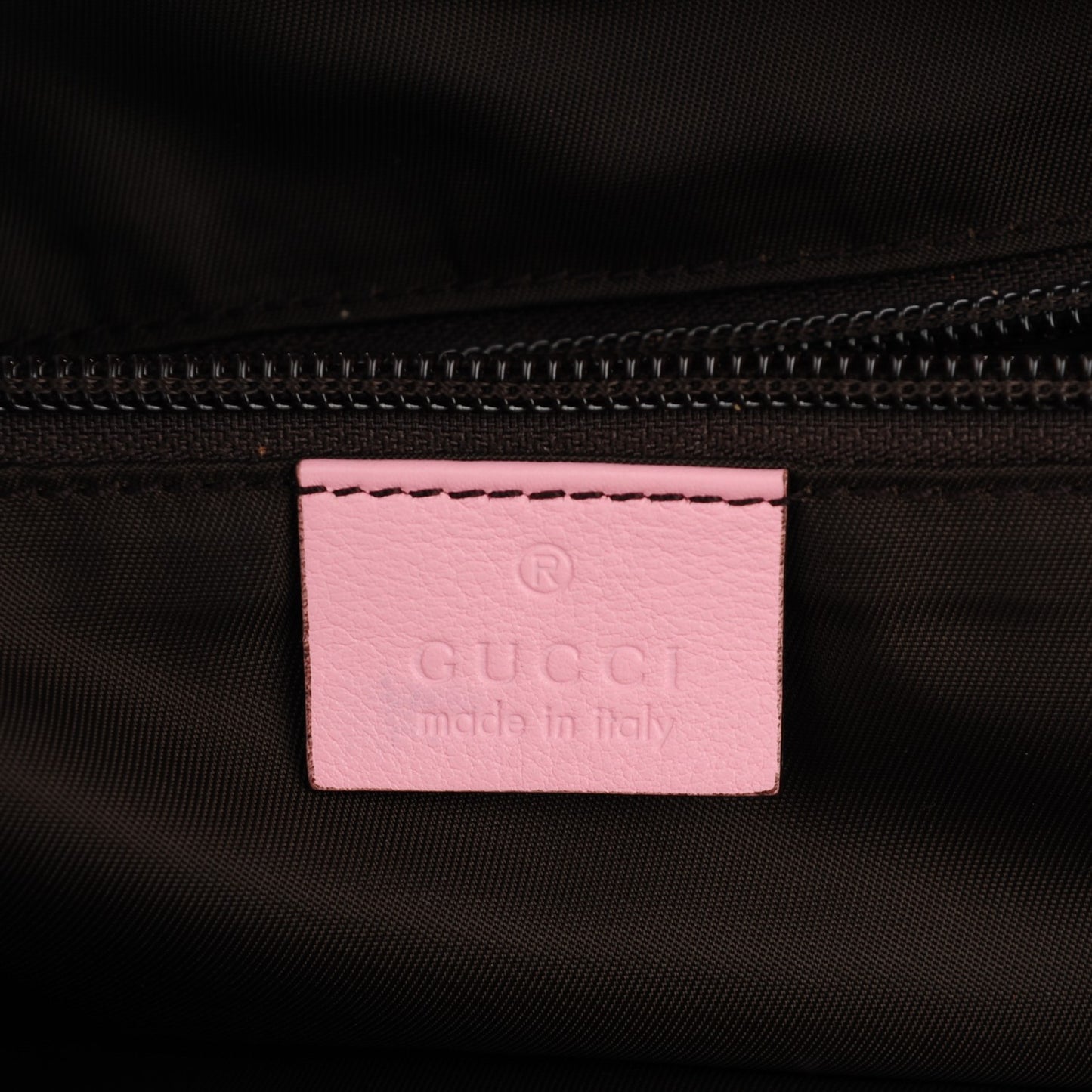 GG Supreme Monogram Zoo Birds Messenger Print Diaper Bag Pink