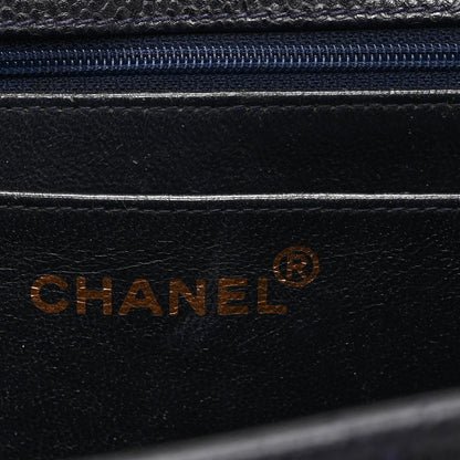 Chanel Caviar Jumbo Single Flap Black 6 of 11