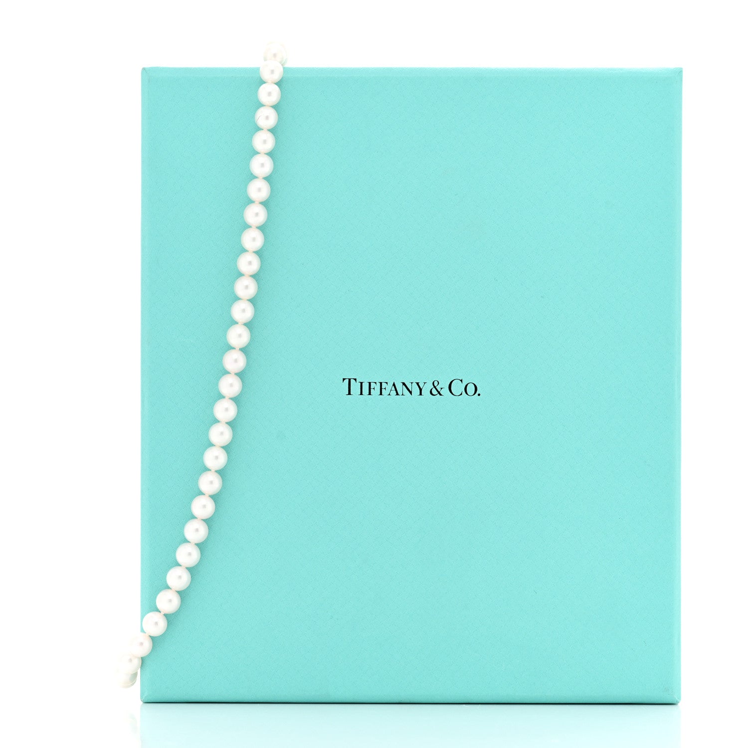 Tiffany 18K White Gold Akoya Pearl 6.5-7mm Essential Necklace 6 of 6