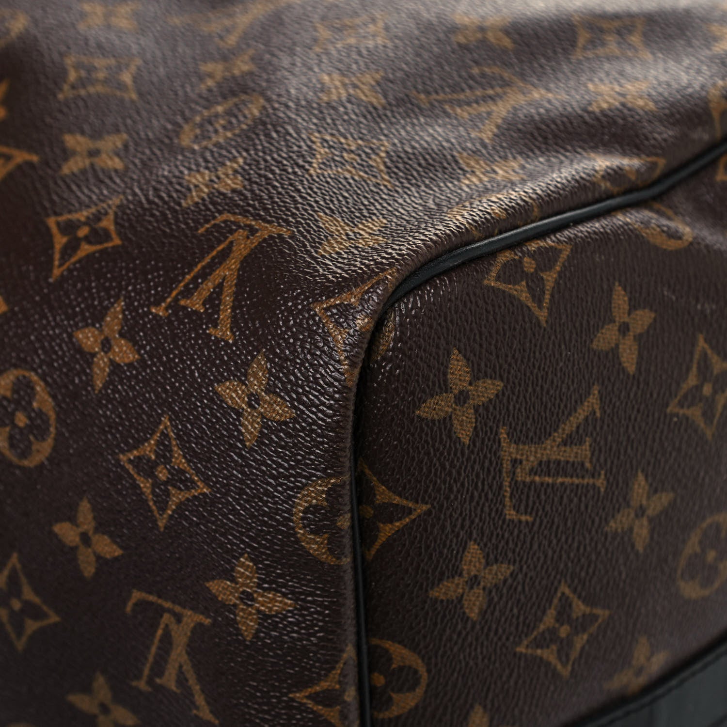 Louis Vuitton Monogram Macassar Keepall Bandouliere 55 12 of 13