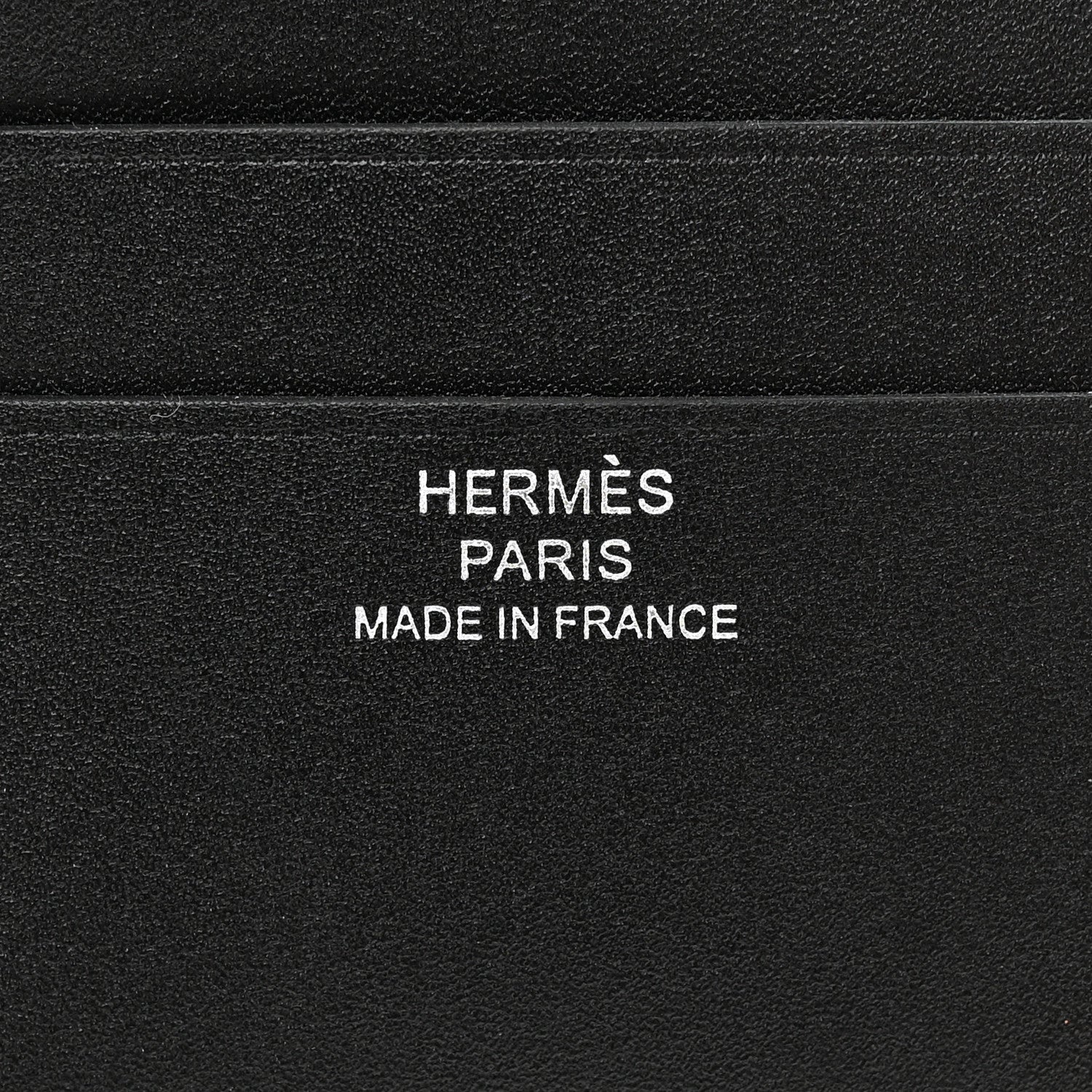 Hermes Tadelakt Evercolor Cheval Picto Card Holder Black Vert Yucca 6 of 8