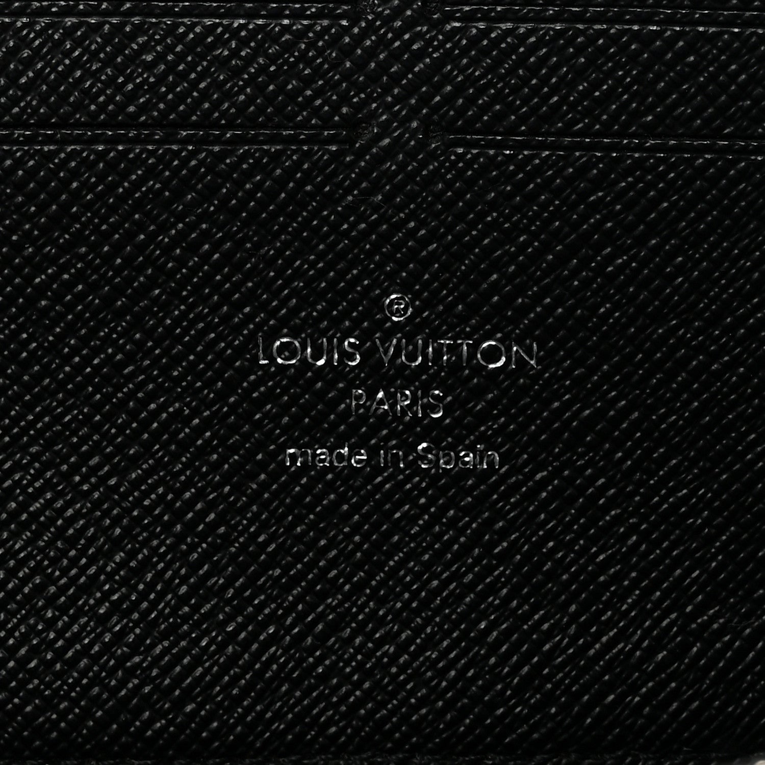 Louis Vuitton Epi Clemence Wallet Black 6 of 6