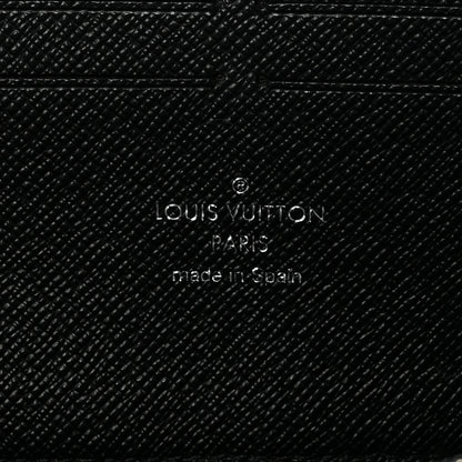 Louis Vuitton Epi Clemence Wallet Black 6 of 6