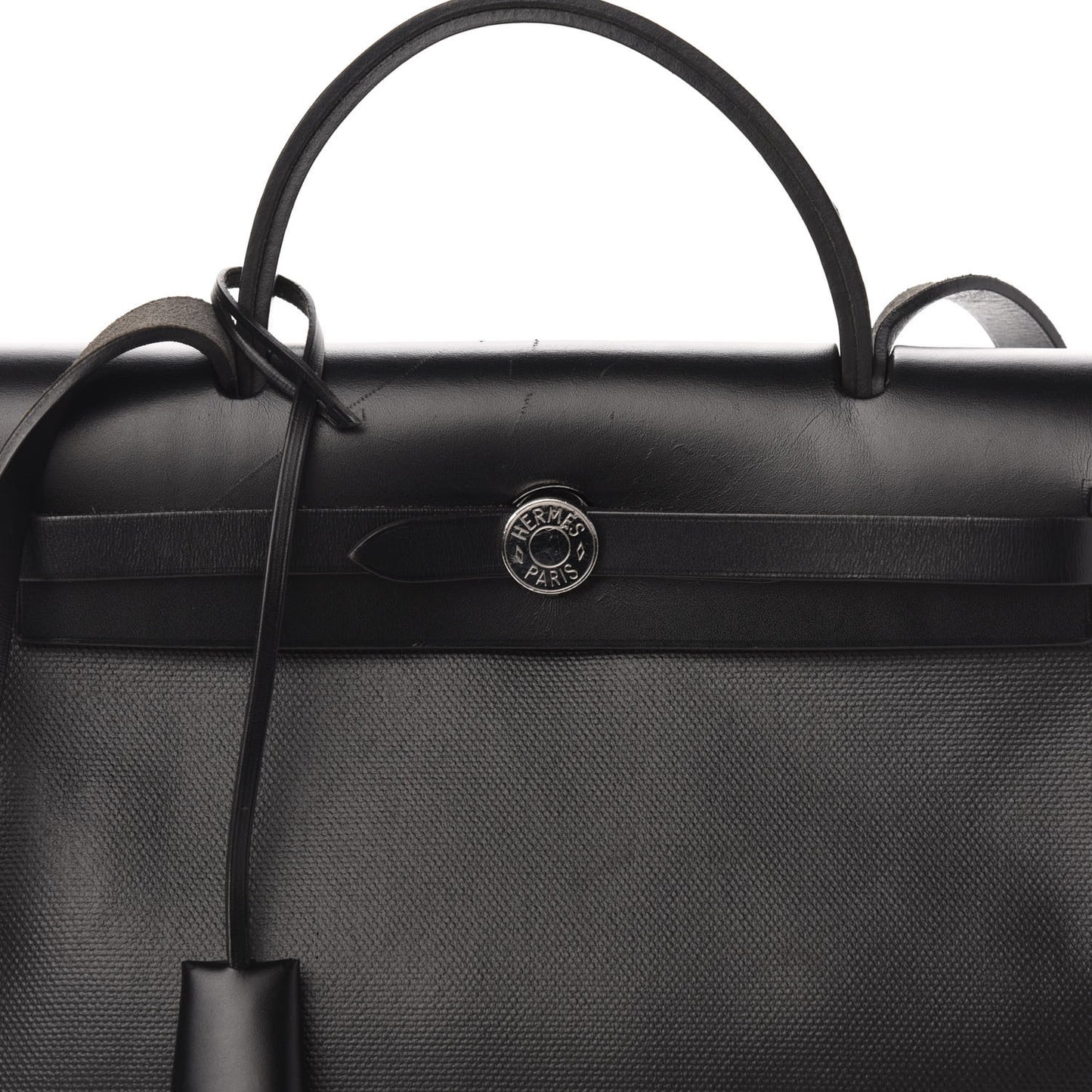Toile H Berline Vache Hunter Herbag Zip PM 31 Black Ecru