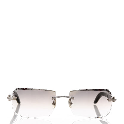 Cartier Metal Horn Square Sunglasses CT00460 Grey 2 of 7