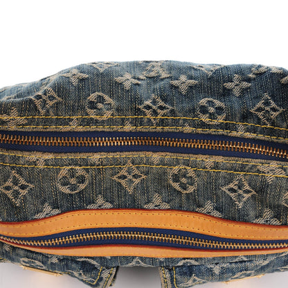 Louis Vuitton Monogram Denim Baggy PM Blue 8 of 9