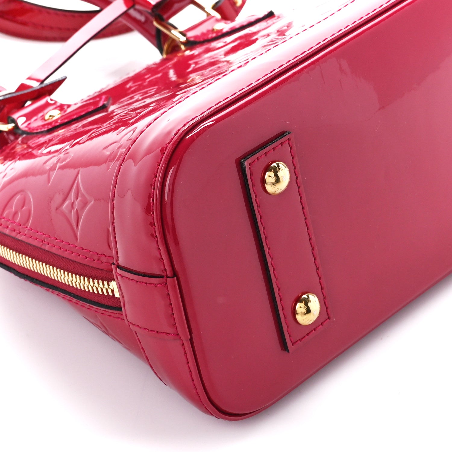 Louis Vuitton Vernis Alma BB Rose Indien 10 of 12