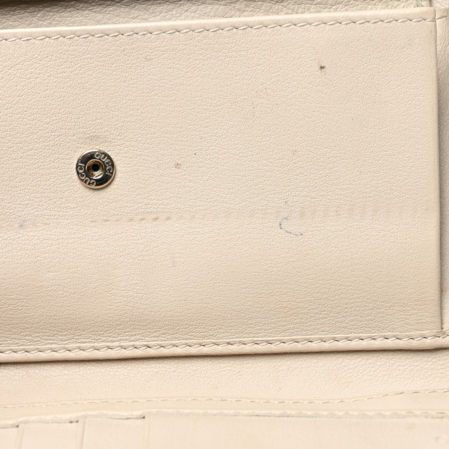 Gucci Guccissima Ladies Web Long Wallet Off White 17 of 18