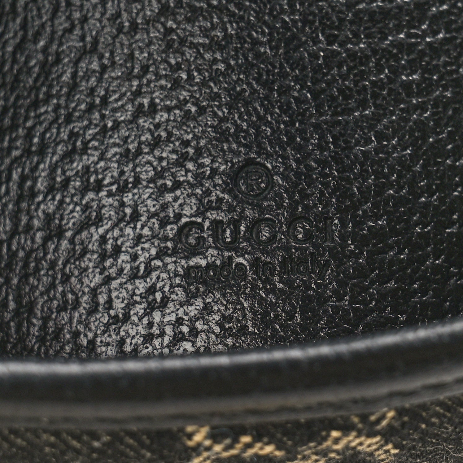 Gucci Jacquard Black Denim GG Monogram Textured Dollar Calfskin Mini Jackie 1961 Hobo Black Ivory 6 of 10