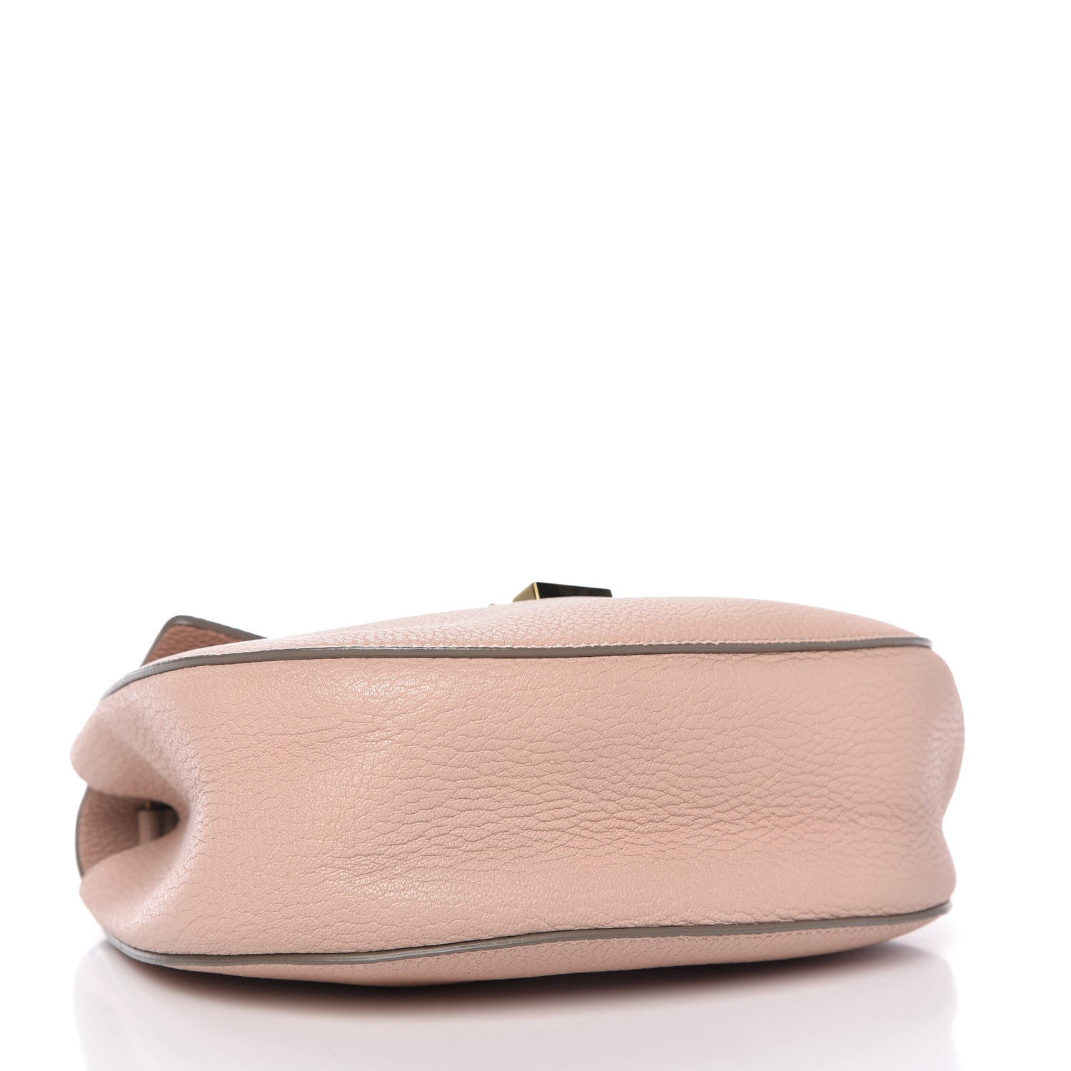 Chloe Grained Lambskin Drew Shoulder Bag Cement Pink 4 of 8