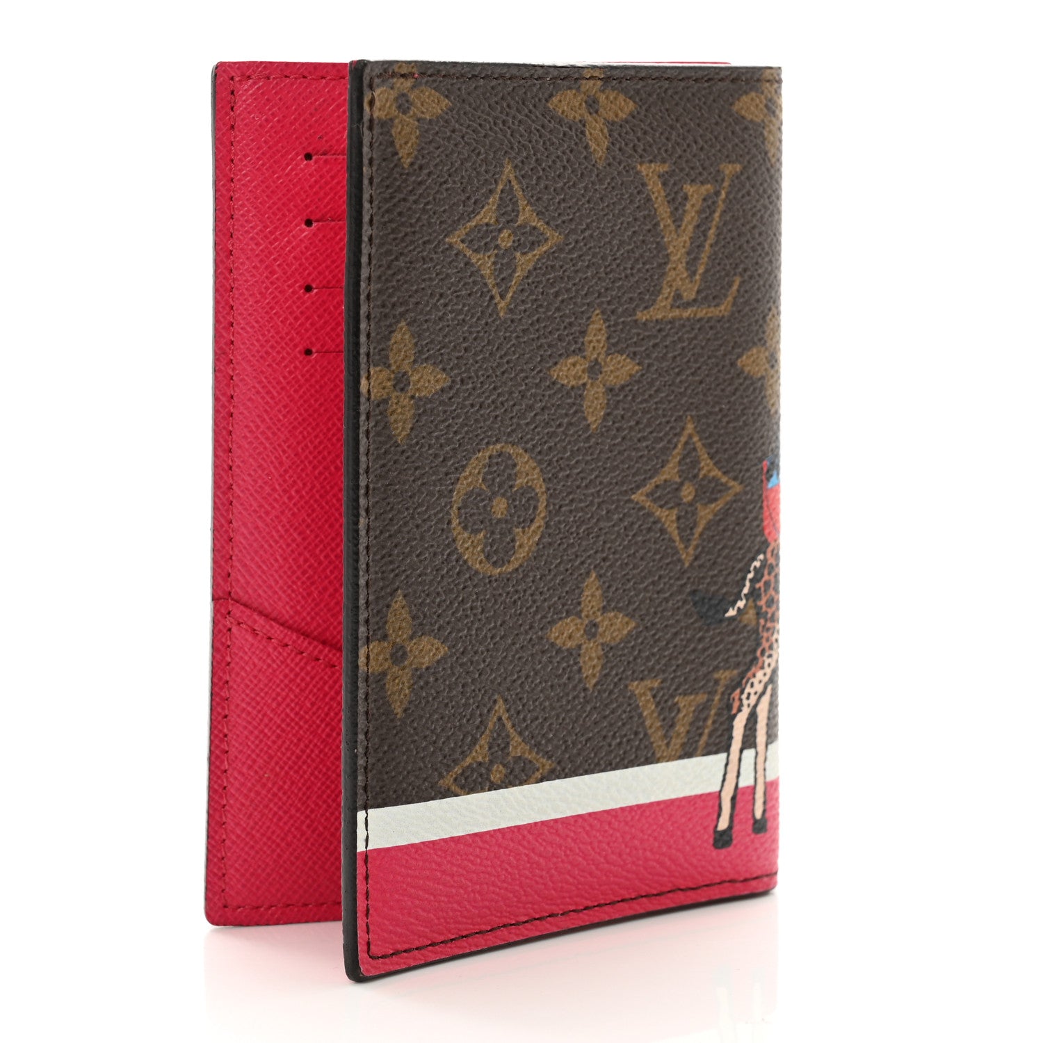 Louis Vuitton Monogram 2017 Christmas Animation Passport Cover 4 of 7